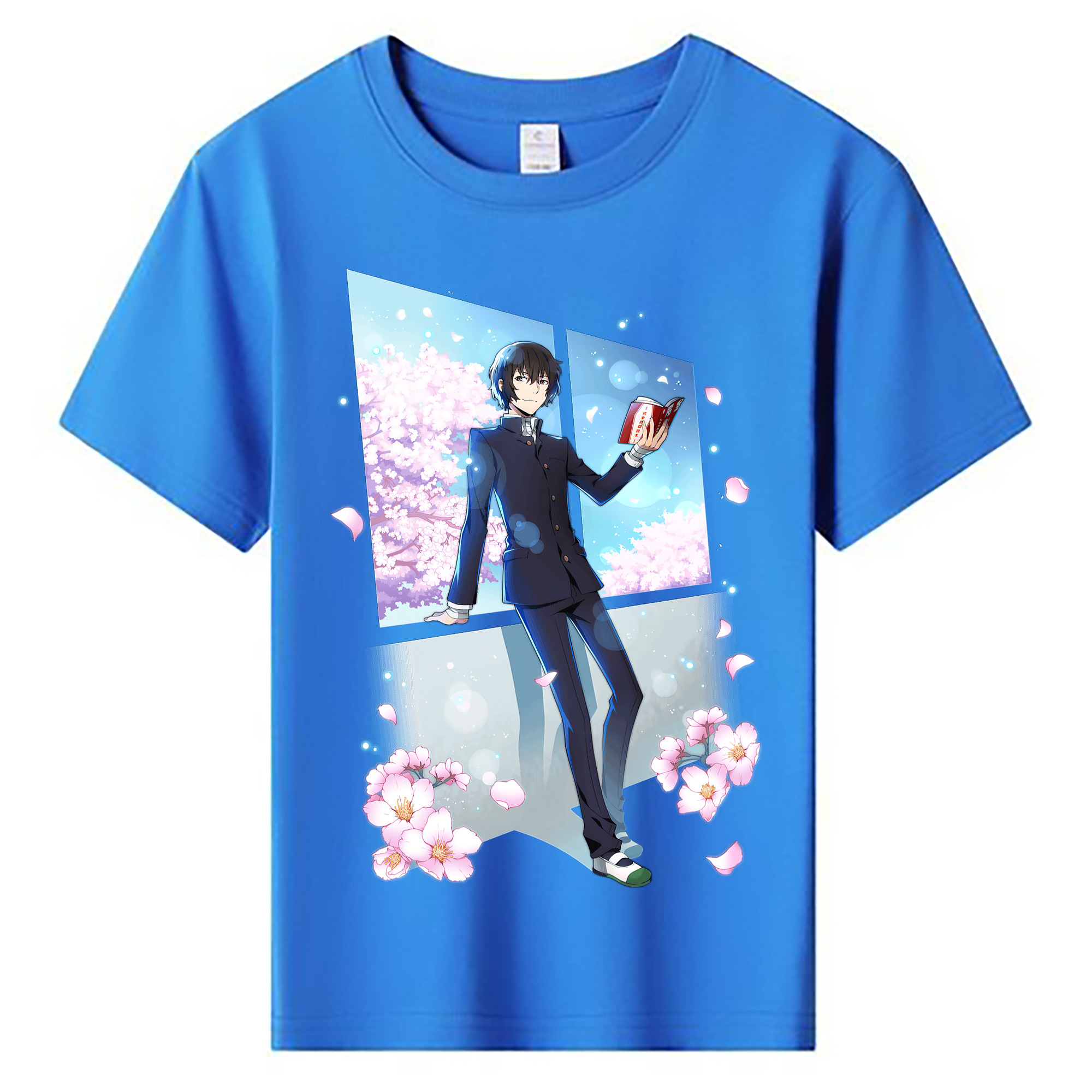 （画像用） 文豪ストレイドッグス Bungo Stray Dogs 綿100％キッズTシャツ（フロントプリント）
